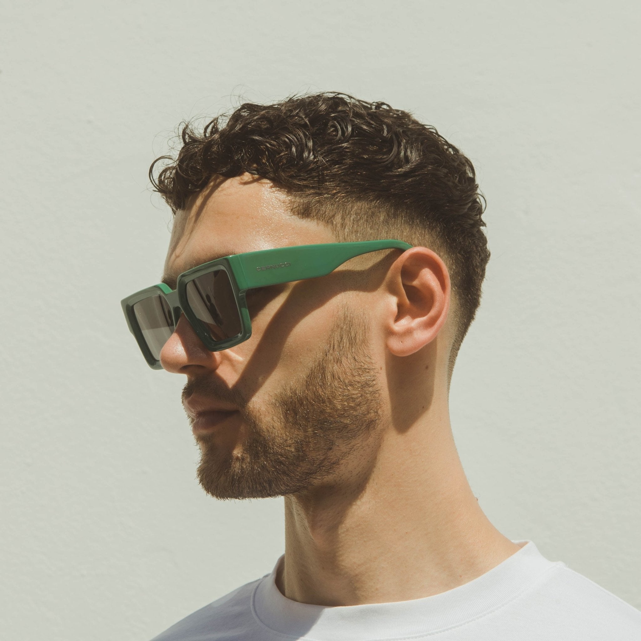 Edge Sunglasses - Green - Cernucci
